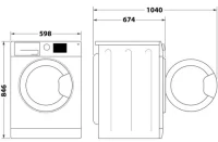 Сушильная машина Whirlpool WPE12XWBSEE, White 7