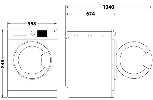Сушильная машина Whirlpool WPE12XWBSEE, White 7