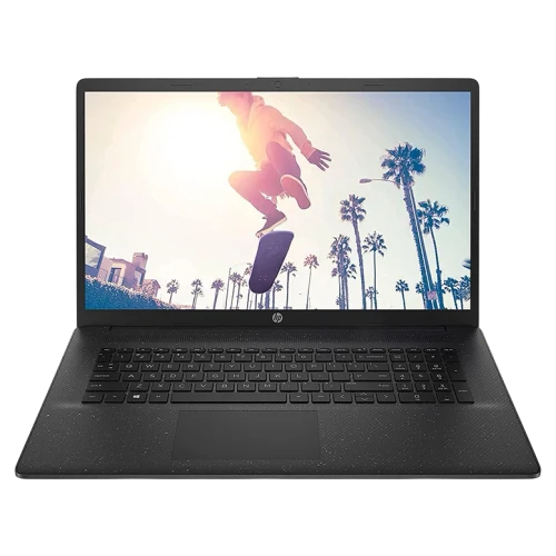 Laptop HP 17, Celeron N4120, 8 GB/256 GB, Negru