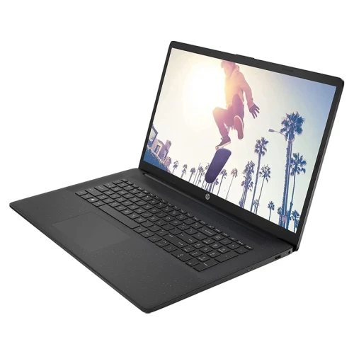 Laptop HP 17, Celeron N4120, 8 GB/256 GB, Negru