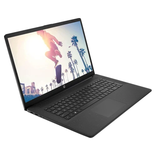 Laptop HP 17, Celeron N4120, 8 GB/256 GB, Negru