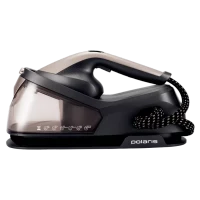 Fier de călcat cu generator de abur Polaris PSS2002K Pro, Negru/Auriu
