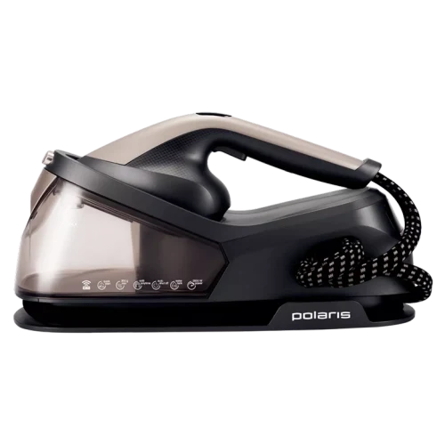 Fier de călcat cu generator de abur Polaris PSS2002K Pro, Negru/Auriu