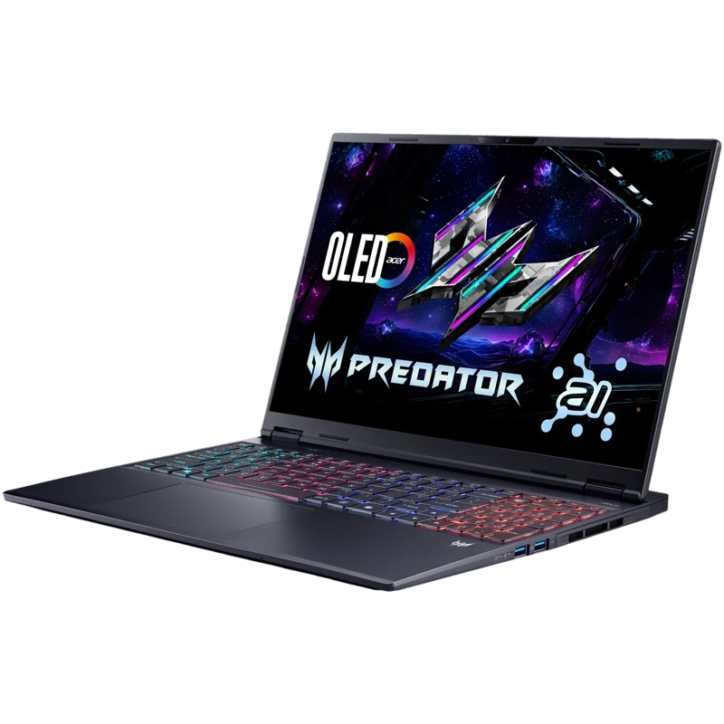 Laptop Gaming Acer Predator Helios Neo 16S AI PHN16S-71, Core Ultra 7, RTX 5070, 32GB/1TB,  240 Hz, Abyssal Black 3