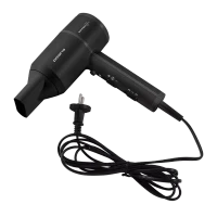Фен Polaris PHD2044Ti, Чёрный 5