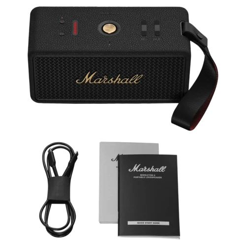 Портативная колонка Marshall Middleton II, Чёрный