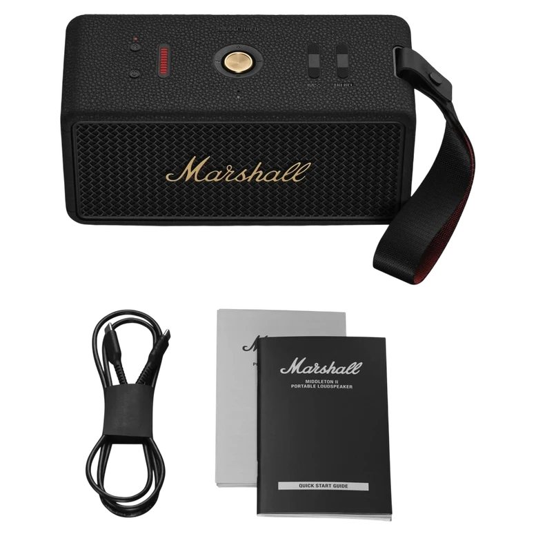 Портативная колонка Marshall Middleton II, Чёрный 2