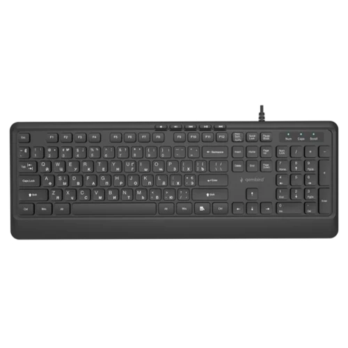 Клавиатура Gembird KB-MCH-05-CYRL, Black