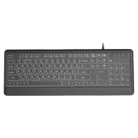 Tastatură Gembird KB-UML-04-CYRL, Negru