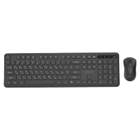 Tastatură & Mouse Gembird KBS-WPS-01-CYRL, Negru