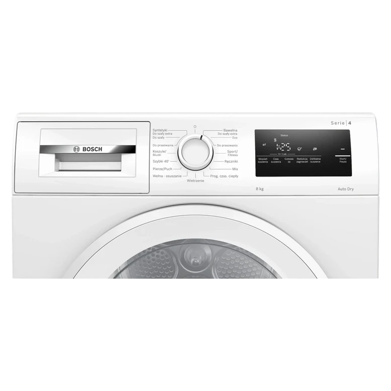 Сушильная машина Bosch WTH86200PL, Белый 4