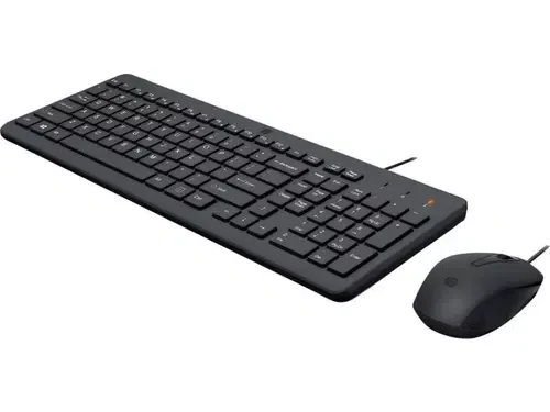 Клавиатура и мышь HP 150, Черный