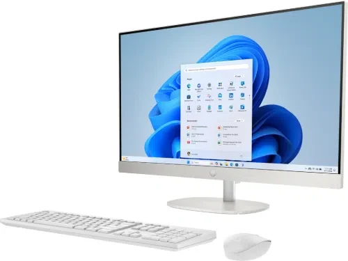 Computer All-in-One HP 27-cr2058ci, Core Ultra 5 225U, 16GB/1TB, 27" FHD, White