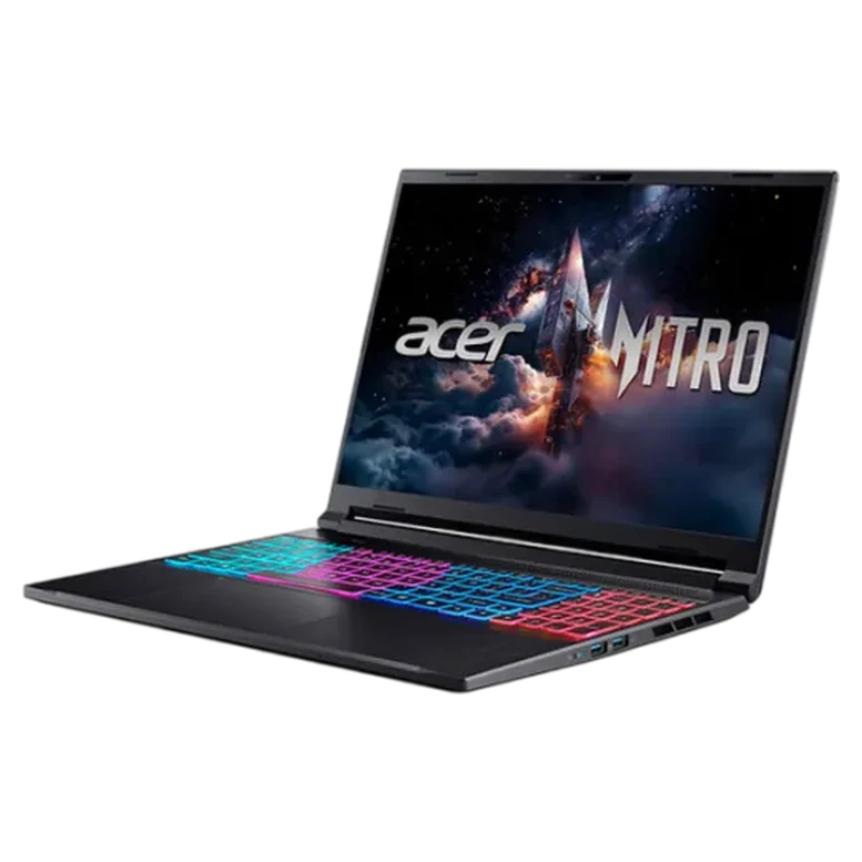 Laptop Acer Nitro V 16S AI ANV16S-41, Ryzen 7, RTX 5050, 16 GB/512 GB, 180 Hz, Negru 4