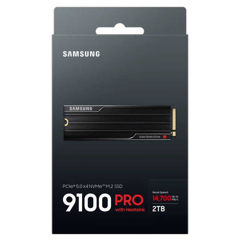 Unitate SSD Samsung 9100 PRO with Heatsink, Negru 8