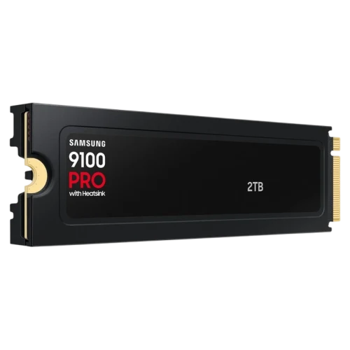 Unitate SSD Samsung 9100 PRO with Heatsink, Negru