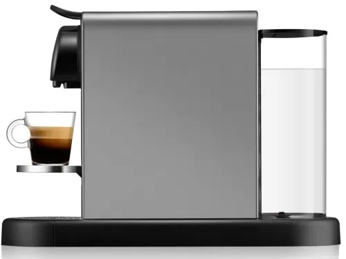 Кофемашина Nespresso CitiZ Platinum, Титаново-серебристый