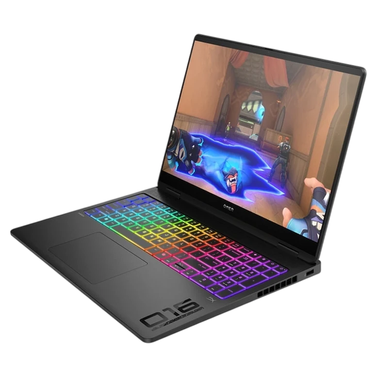 Laptop HP OMEN MAX 16-ah0013ci, Core Ultra 7, RTX 5070 Ti, 32 GB/1TB, 240 Hz, Negru 4