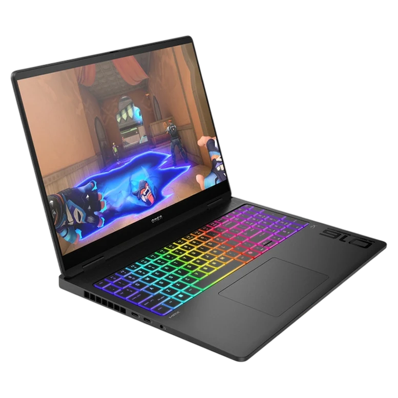Laptop HP OMEN MAX 16-ah0013ci, Core Ultra 7, RTX 5070 Ti, 32 GB/1TB, 240 Hz, Negru 3