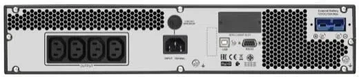Sursă de alimentare neîntreruptibilă APC Easy UPS SRV5000VA RM, Negru 3