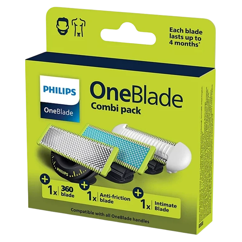 Lamă de schimb pentru aparat de ras Philips OneBlade QP936/50, Negru 5