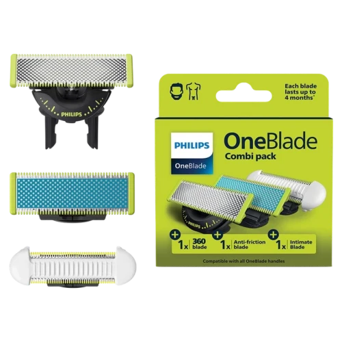 Сменное лезвие для бритвы Philips OneBlade QP936/50, Черный