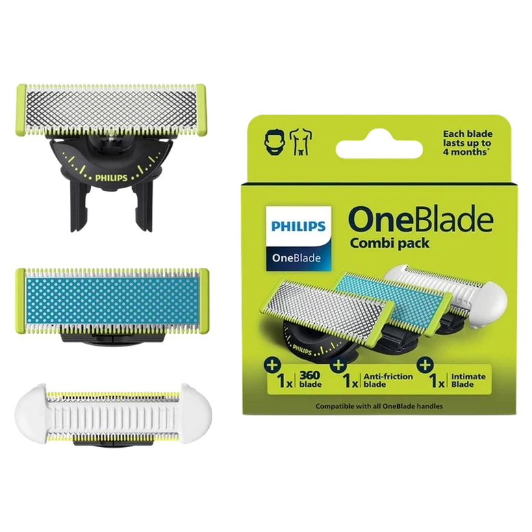Lamă de schimb pentru aparat de ras Philips OneBlade QP936/50, Negru 4