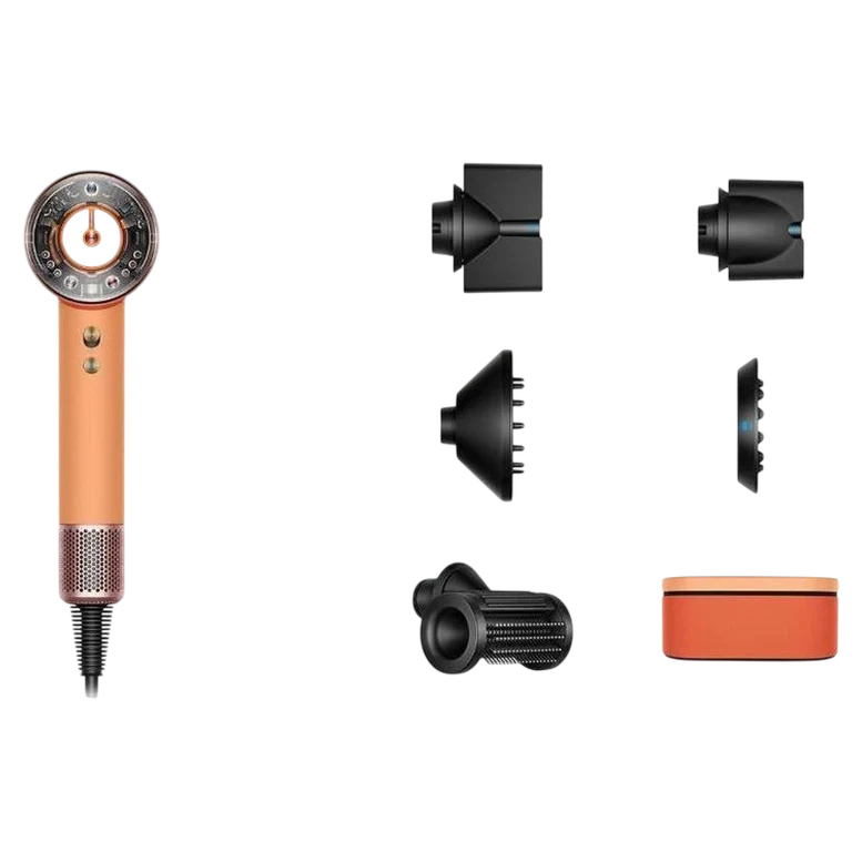 Фен Dyson Supersonic Nural HD16 Straight+Wavy, Оранжевый 3