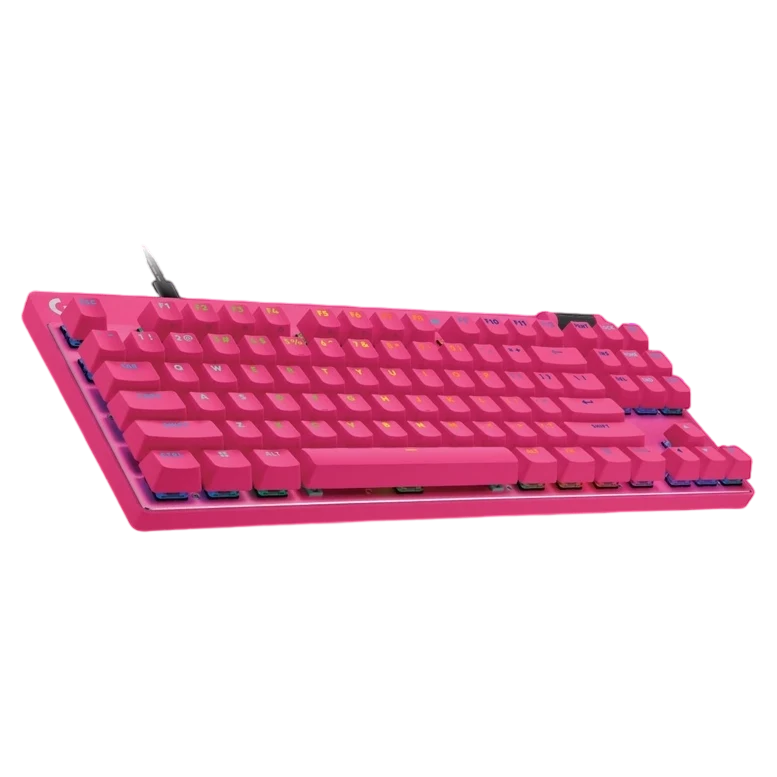 Клавиатура Logitech G Pro X TKL Rapid, Розовый 2