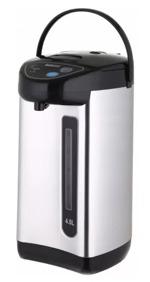 Termopot Saturn ST-EK0035, Negru/Argintiu