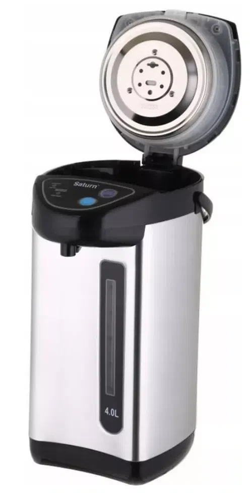 Termopot Saturn ST-EK0035, Negru/Argintiu