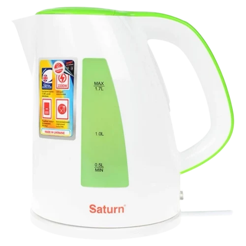 Электрочайник Saturn ST-EK8437U, 1.7 л, Белый