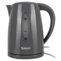 Fierbător electric Saturn ST-EK8438U, 1.7 l, Gri