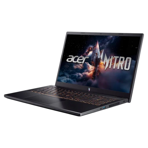 Laptop Acer Nitro V15 ANV15-52, Core 5 210H, RTX 3050, 16 GB/512 GB, 165 Hz, Obsidian Black