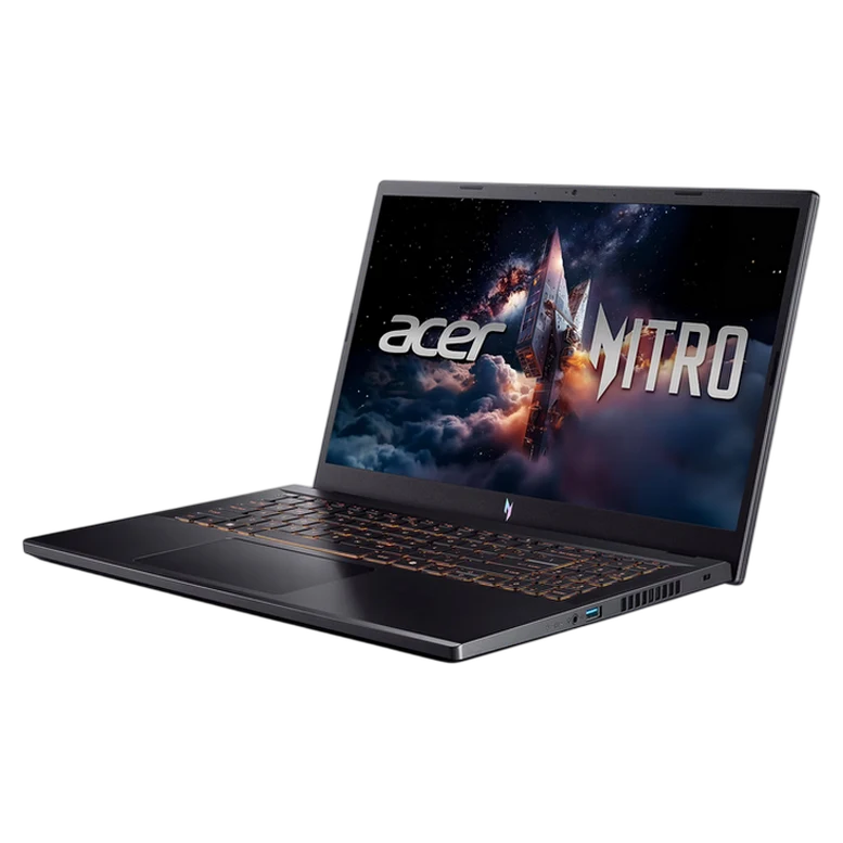 Laptop Acer Nitro V15 ANV15-52, Core 5 210H, RTX 3050, 16 GB/512 GB, 165 Hz, Obsidian Black 3