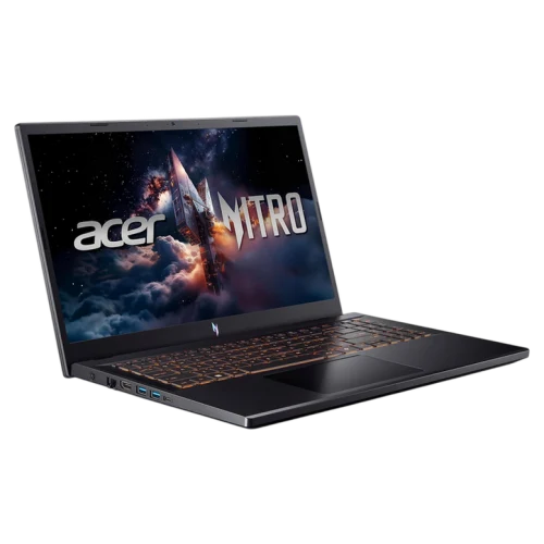 Laptop Acer Nitro V15 ANV15-52, Core 5 210H, RTX 3050, 16 GB/512 GB, 165 Hz, Obsidian Black
