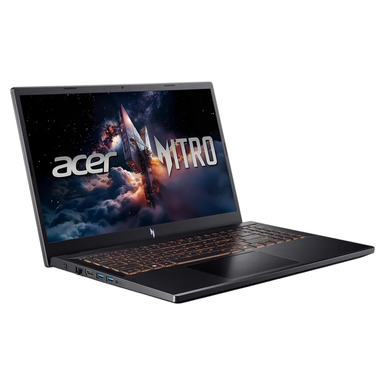 Laptop Acer Nitro V15 ANV15-52, Core 5 210H, RTX 3050, 16 GB/512 GB, 165 Hz, Obsidian Black 4