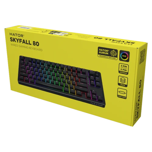 Клавиатура HATOR Skyfall 80, Черный