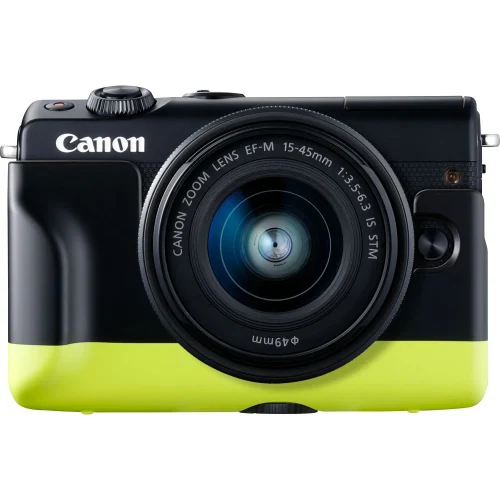 Plastic Face Jacket Canon EH31-FJ BORDER YL for EOS M100