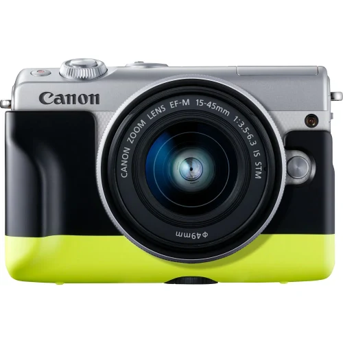 Plastic Face Jacket Canon EH31-FJ BORDER YL for EOS M100