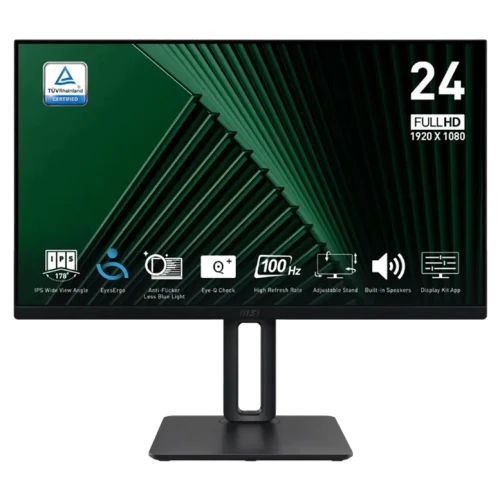 Монитор 23.8" MSI PRO MP245PG, Чёрный