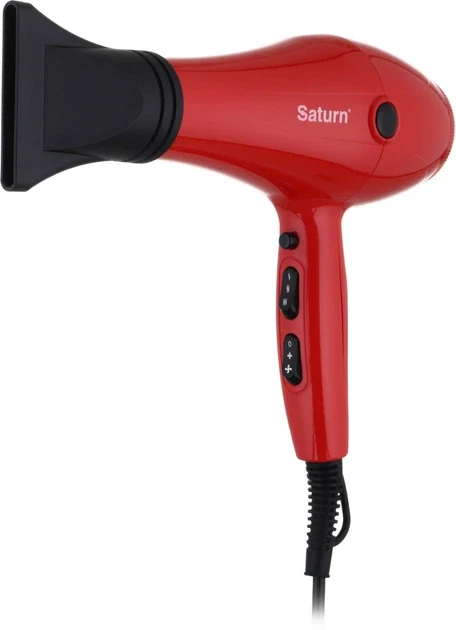 Uscător de păr SATURN ST-HC7208, Roșu