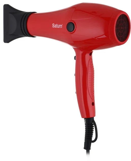 Uscător de păr SATURN ST-HC7208, Roșu 3