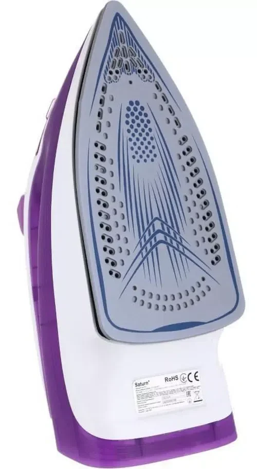 Fier de călcat Saturn ST-CC6120, Alb/Violet