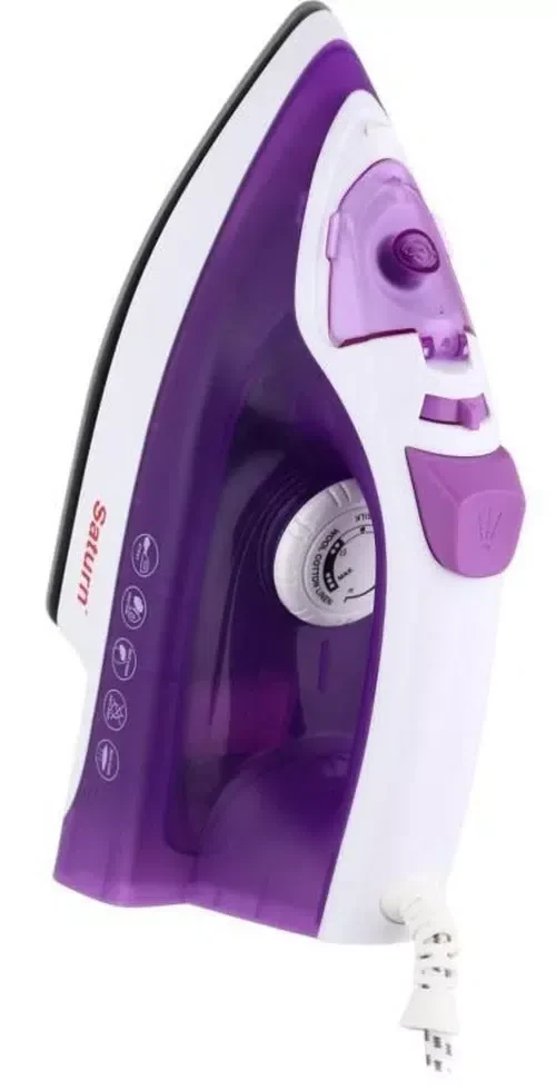 Fier de călcat Saturn ST-CC6120, Alb/Violet