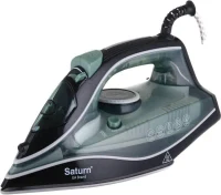Fier de călcat Saturn ST-CC6126, Negru/Verde 2
