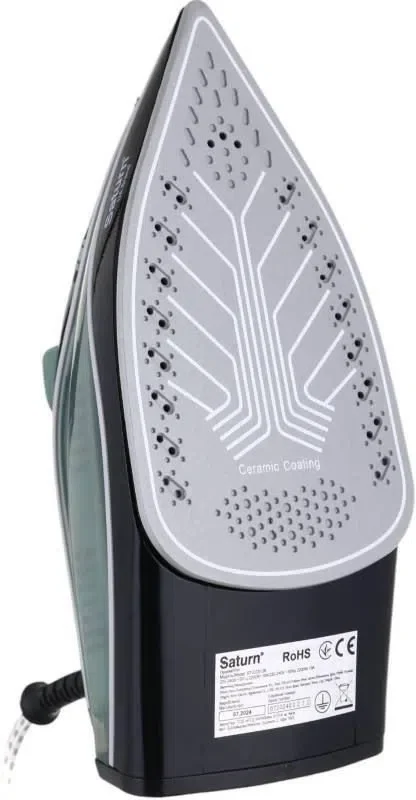 Fier de călcat Saturn ST-CC6126, Negru/Verde