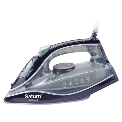 Fier de călcat Saturn ST-CC6126, Negru/Verde