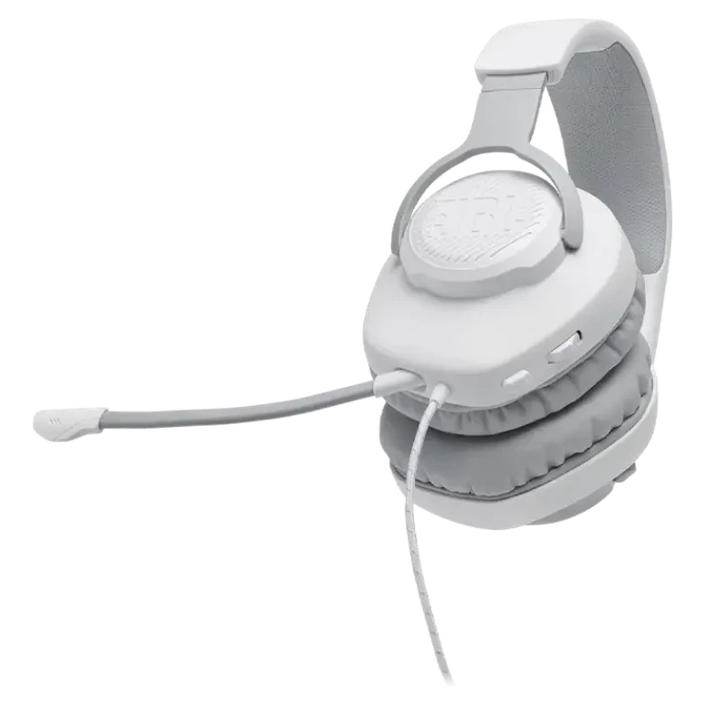 Căști JBL Quantum 100, Cu fir, Alb 3