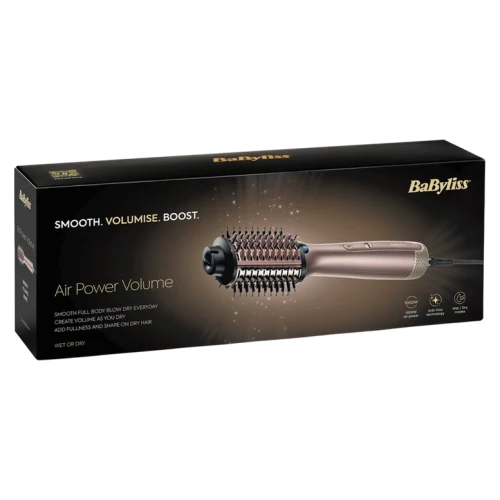 Perie cu aer cald BaByliss AS95E, Bronz